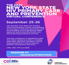 2020 New York State HIV Primary Care and Prevention Annual Conference
